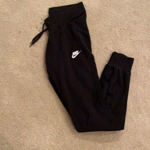 Nike black joggers